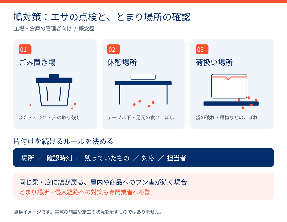 鳩対策お役立ち情報イメージ